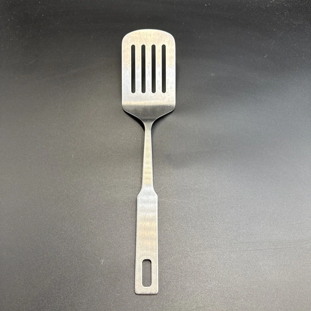 Ekco Slotted Spatula Stainless Steel Retro Inox Utensil Best Results 13.5